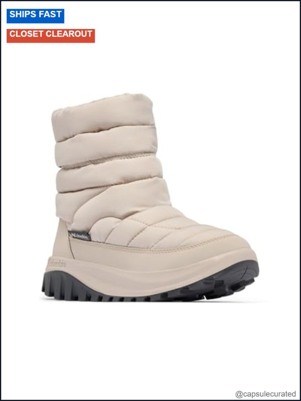 Women's Snow Boots Mid Calf Faux Fur Lined Waterproof Insulated 200g